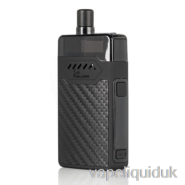 Hellvape GRIMM 30W Pod System Black Carbon Fiber Vape Juice